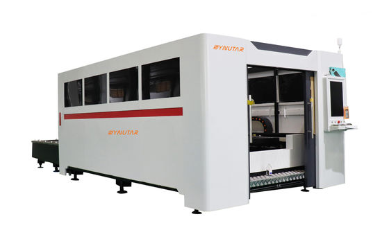 50Hz 工業ファイバーレーザー切削機 1KW / 3KW 高精度