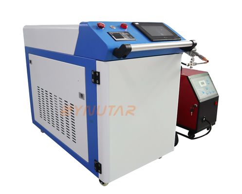 小さなハンドヘルドファイバーレーザー溶接機 3000W オートマティック 3 in 1レーザー溶接機