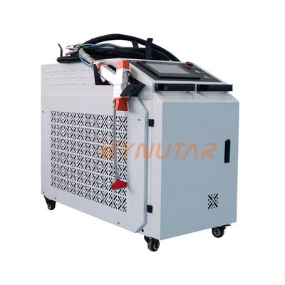 220V / 50Hz ハンドヘルドレーザークリーニングマシン 1000W 造船所の鋼材