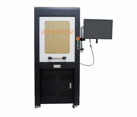 密封された3Dレーザーマーキングマシンサプライヤー 50W深深の彫刻 CE
