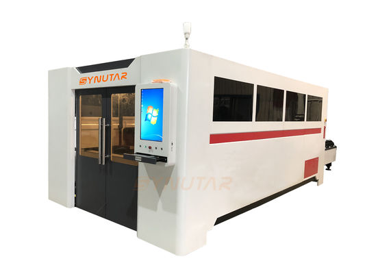 サーボモーター駆動システム 1500W~6000Wのレーザーパワーを持つ金属レーザー切削機