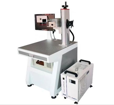 プロ 20W UVレーザーマークマシン 110mm x 110mm マークエリア 0.15mm 最小文字サイズ