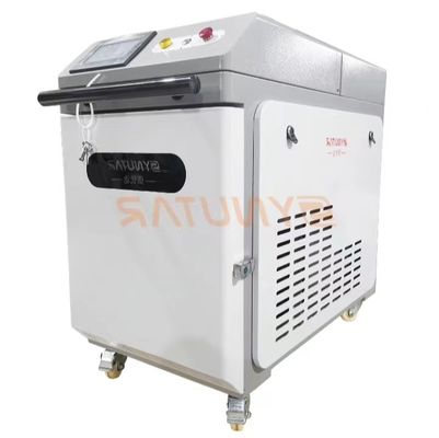 220V/50Hz M2&lt;1.2 1-20KHz パルス周波数 1064nm 波長を持つハンドヘルドレーザークリーニングマシン