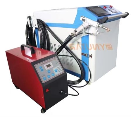 精密ハンドヘルドレーザー溶接機 0.5-5mm 溶接深さ 1064nm レーザー波長 AC220V/50Hz パワー
