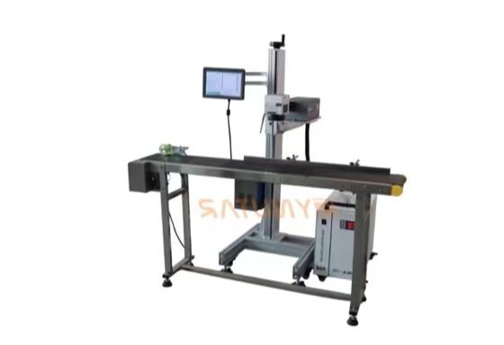 精度UV355nmレーザーマークマシン 0.15mm文字 8000mm/s マーク速度